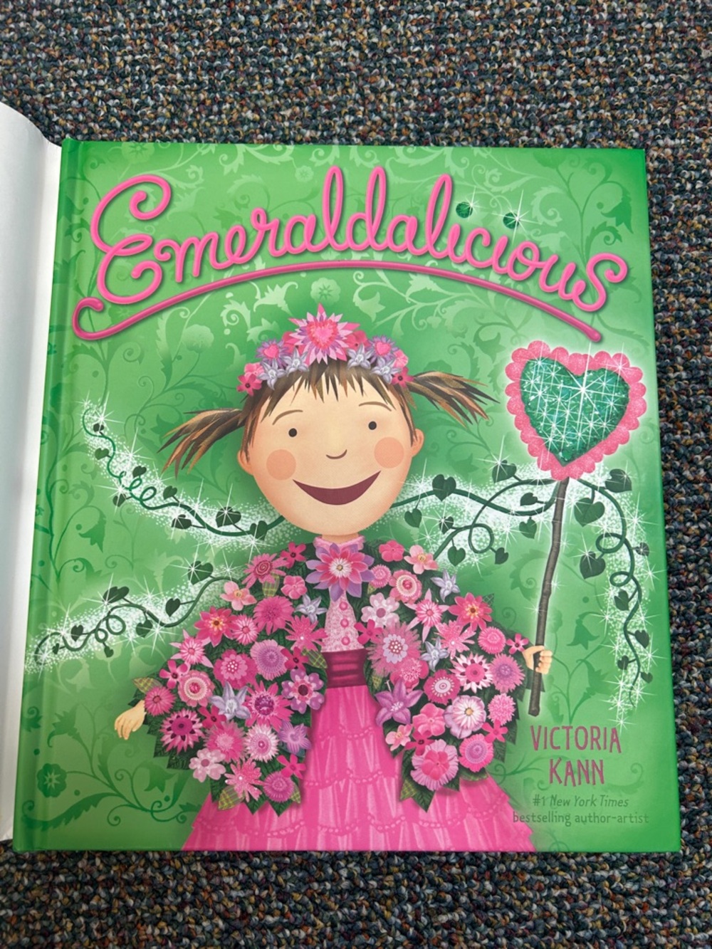 Emeraldalicious Hardcover Pinkalicious Series Kids Book